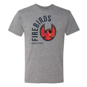 108 Stitches Coachella Valley Firebirds Adult Wrap Short Sleeve T-Shirt