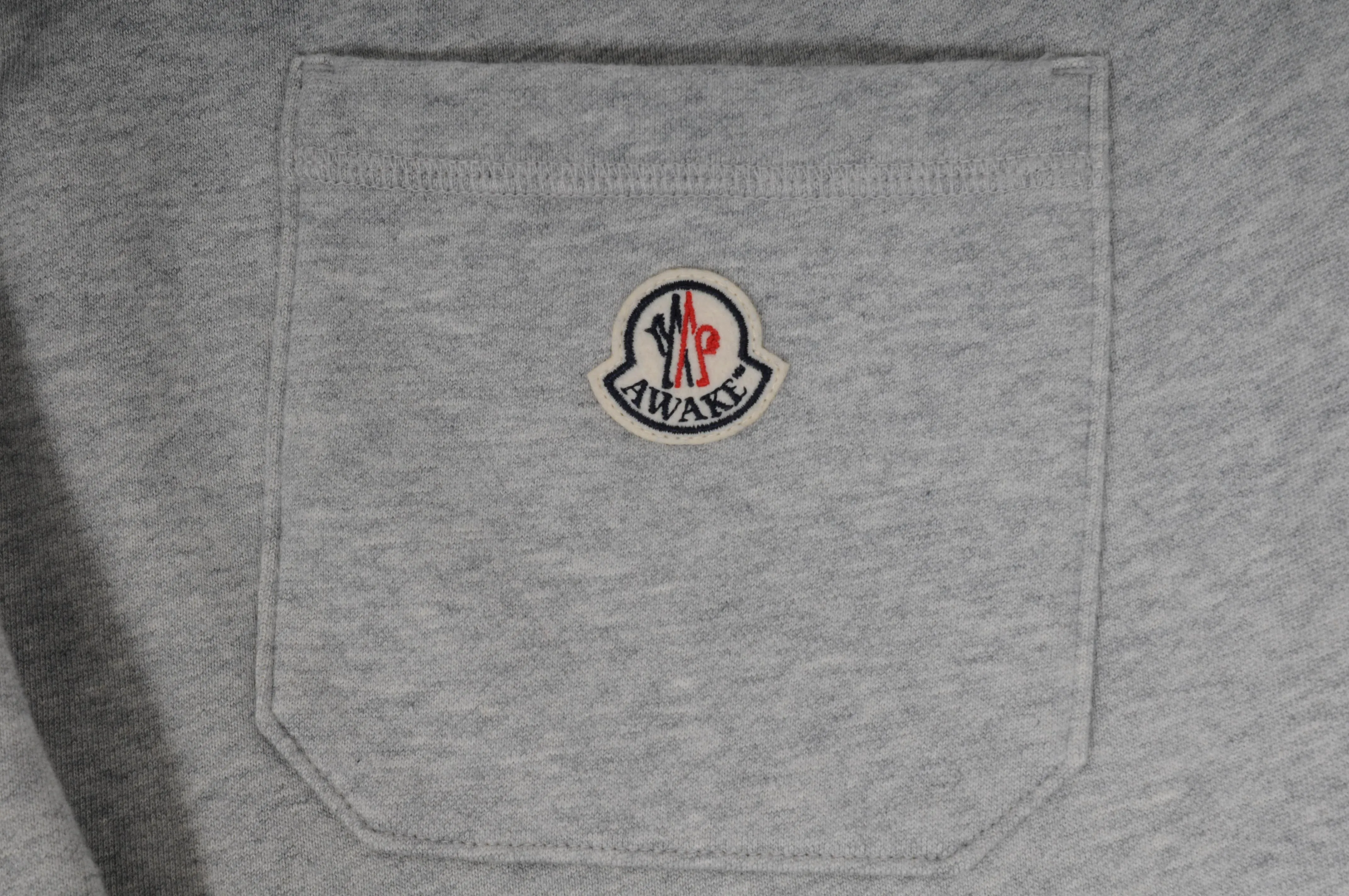 2 Moncler 1952 Gray Awake NY Edition Logo Lounge Pants