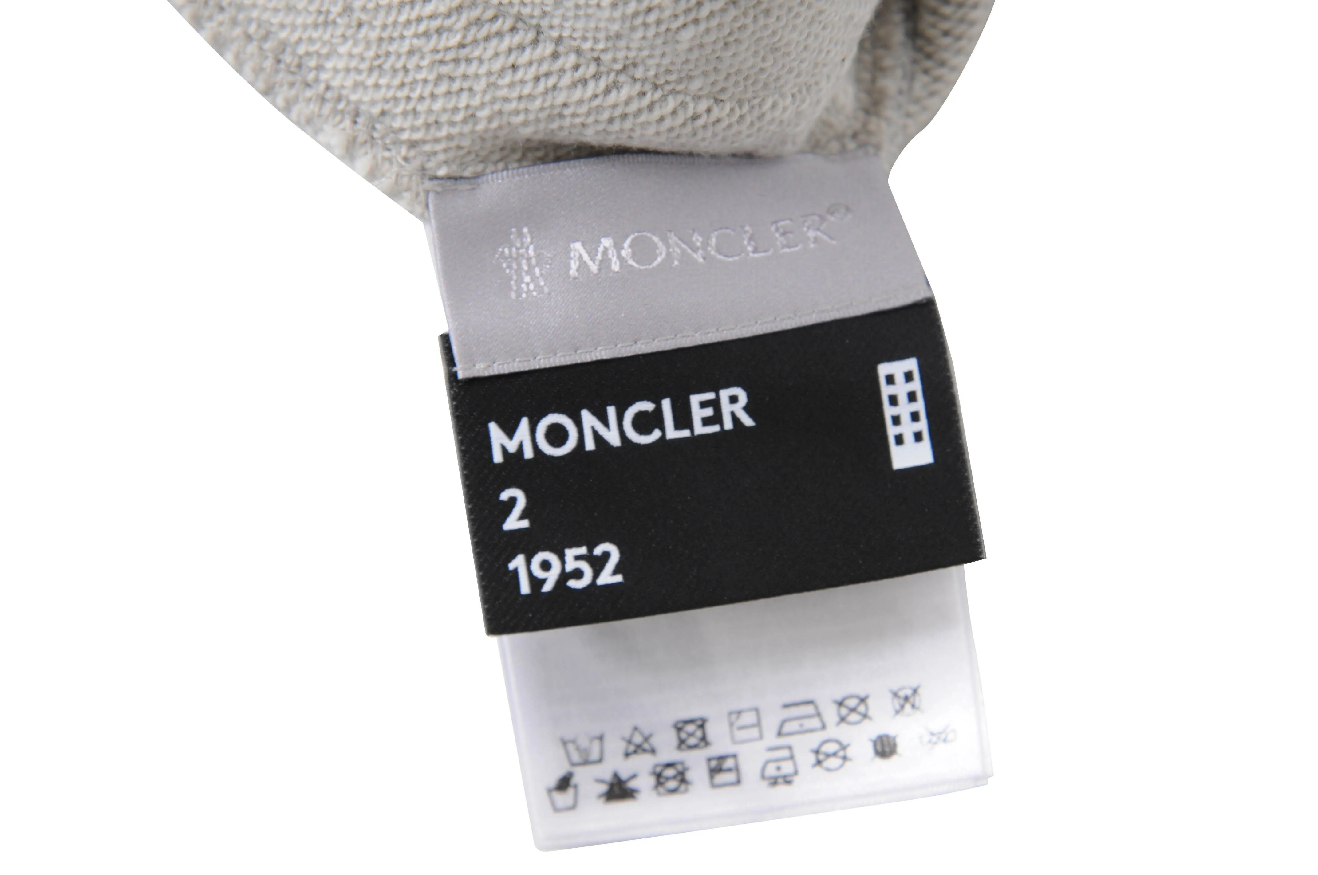 2 Moncler 1952 Gray Awake NY Edition Logo Lounge Pants