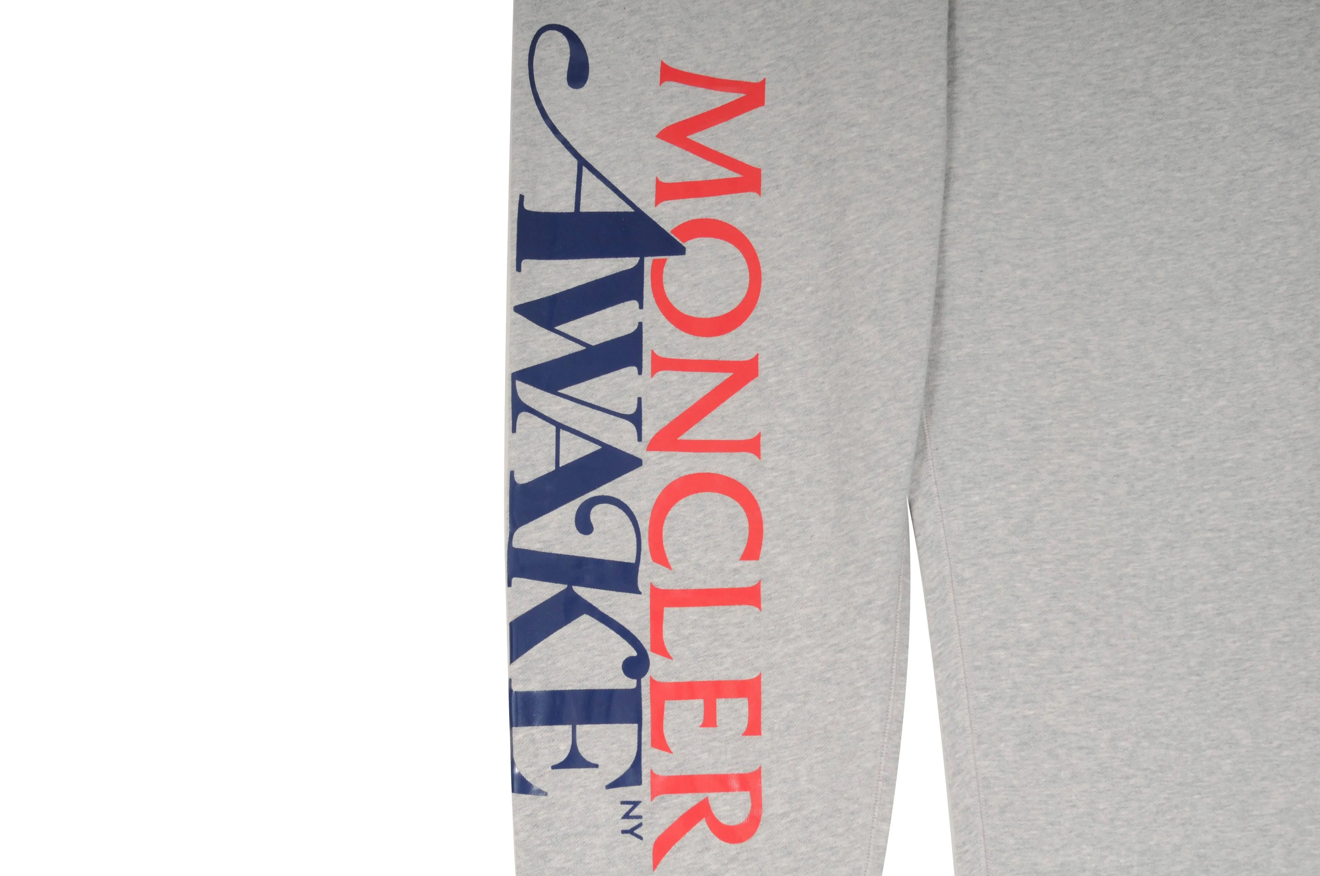 2 Moncler 1952 Gray Awake NY Edition Logo Lounge Pants