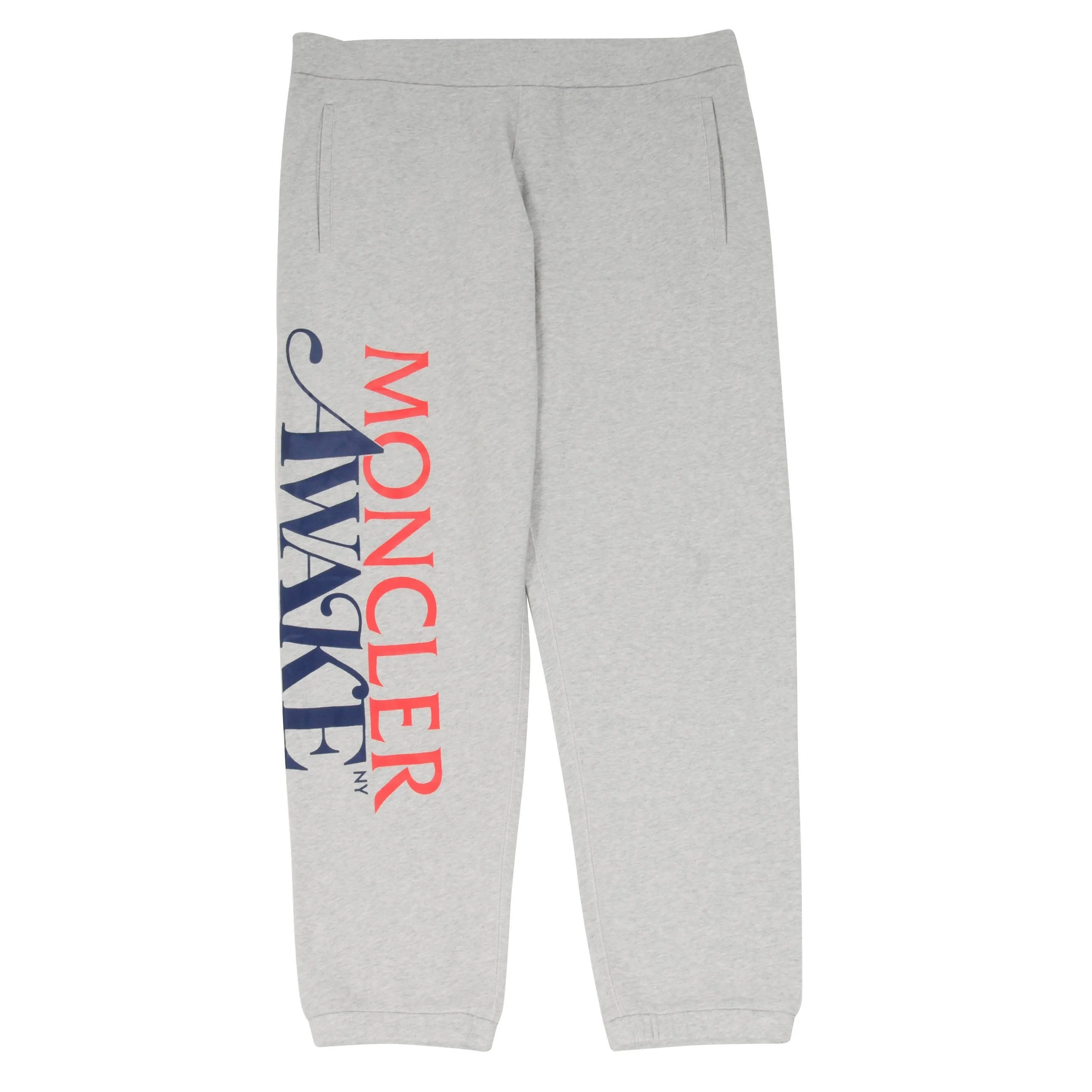 2 Moncler 1952 Gray Awake NY Edition Logo Lounge Pants