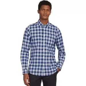 Barbour Linen Mix 8 Tailored Long-Sleeve Shirt