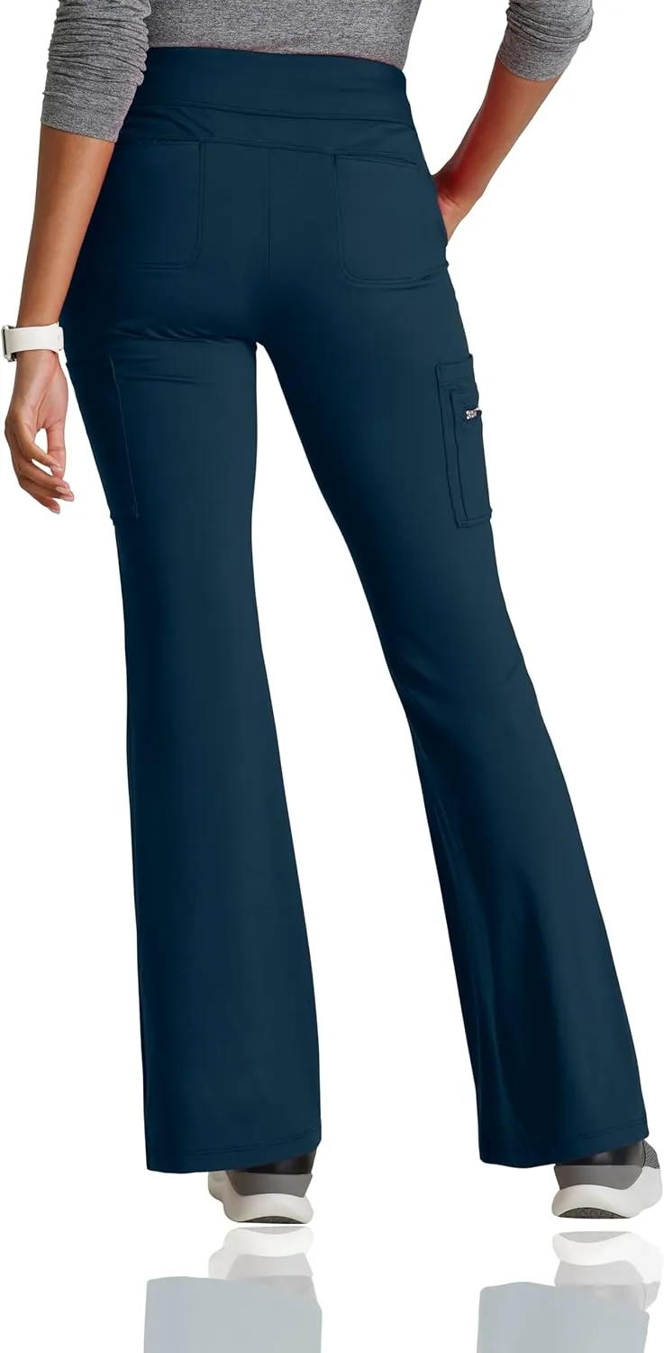 BARCO One Performance Knit Sprint Pant for Women - Yoga Style Stretchy Waistband with Fit and Flare Leg