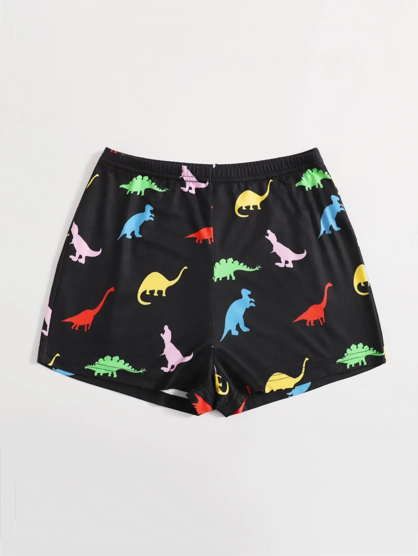 Casual Animal Natural Women Shorts