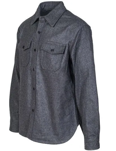 CPO Wool Shirt - Grey