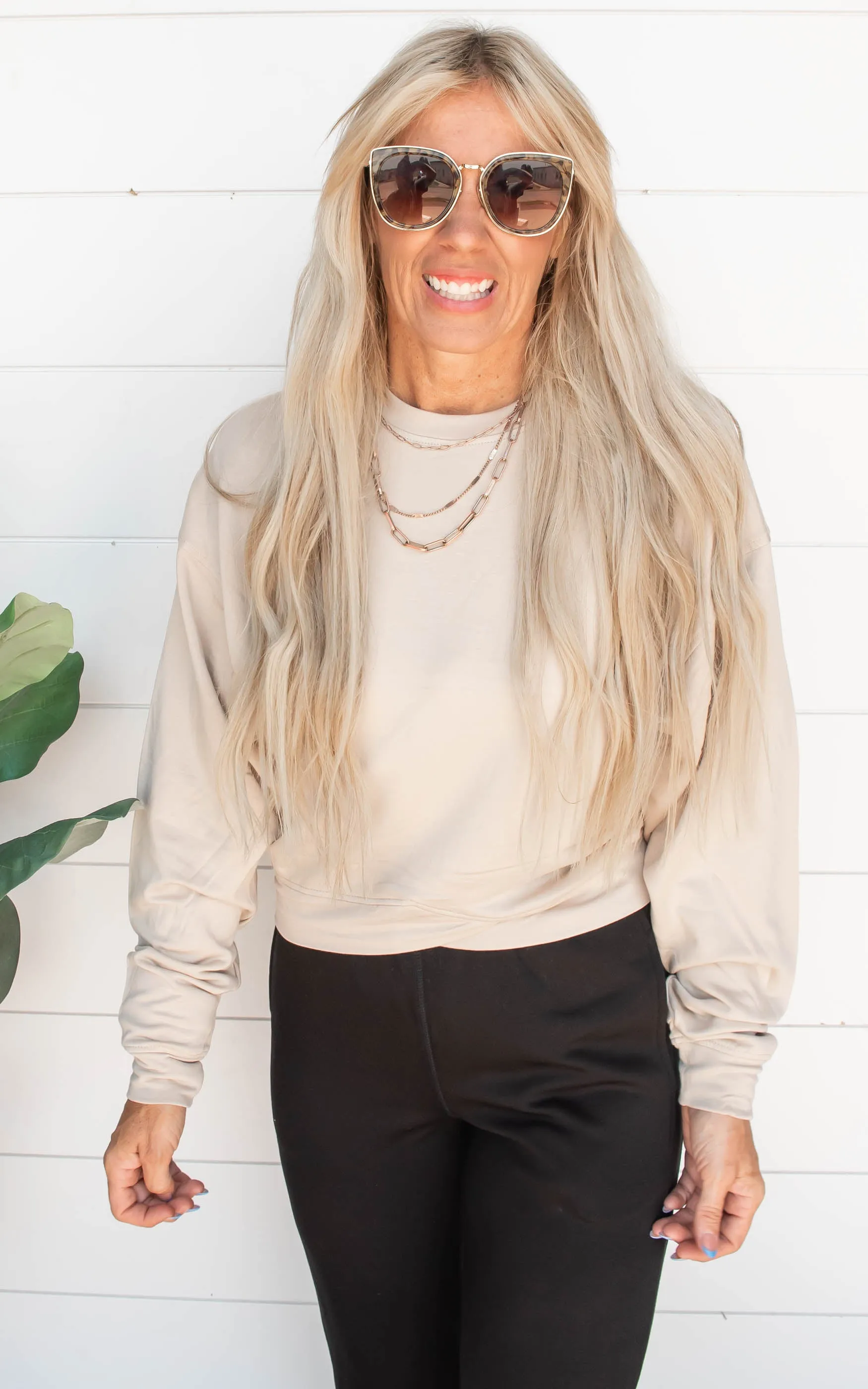 Crewneck Pullover Sweatshirt | Mono B - Final Sale