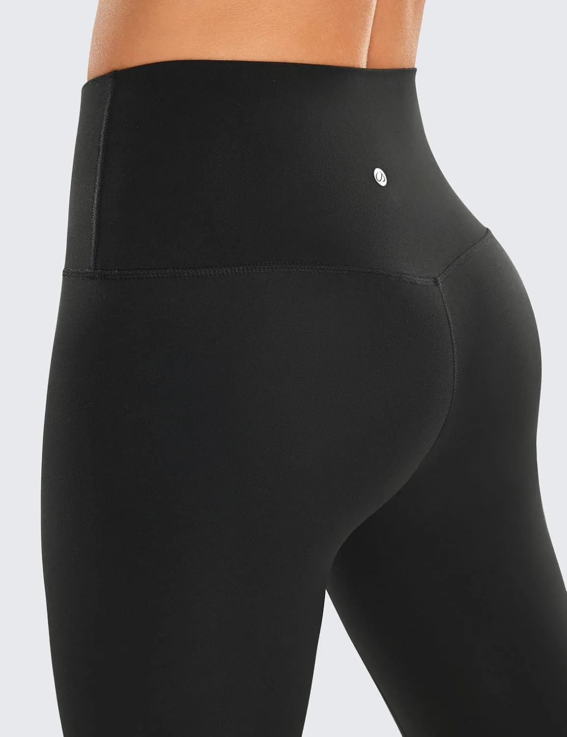 CRZ YOGA Womens Butterluxe High Waisted Capris Workout Leggings 17 Inches - Lounge Buttery Soft Yoga Pants