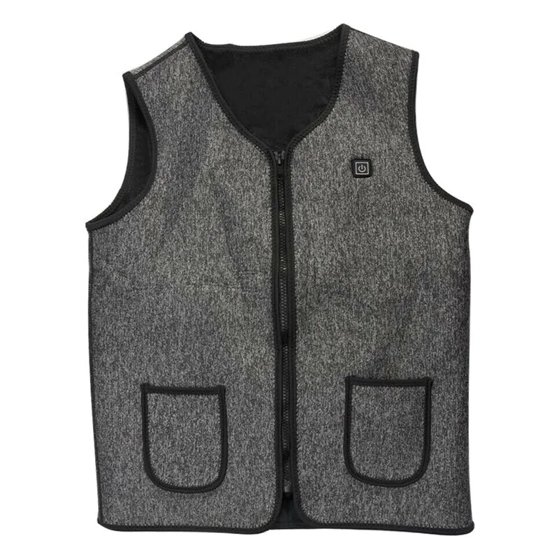Electric Heated Vest Jackets Warm Up Heating Warmer for Winter Outdoor Skiing TC21