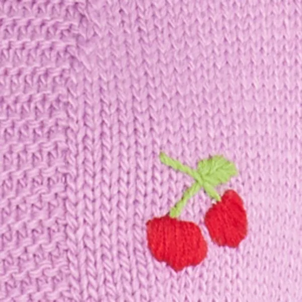Fashion To Figure - Heather Cherry Embroidered Cardigan