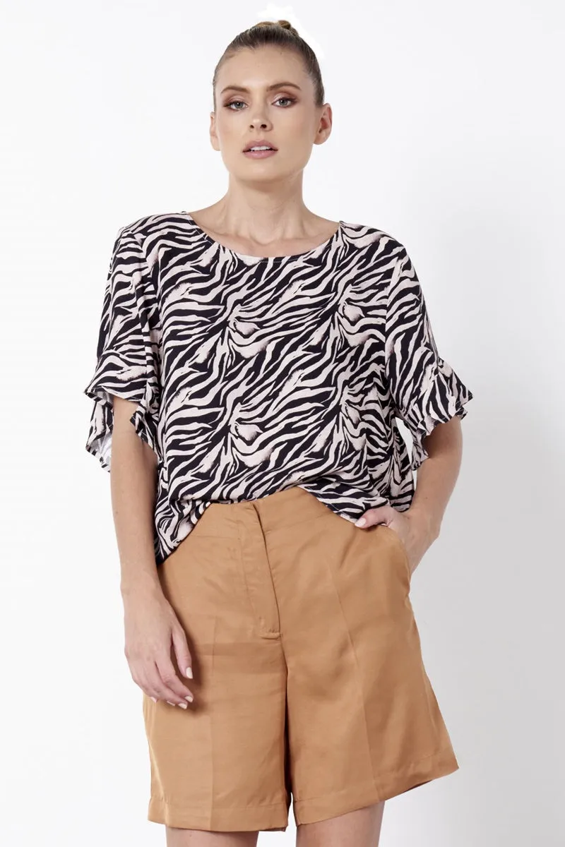Fate   Becker - Lost Souls Top - Zebra