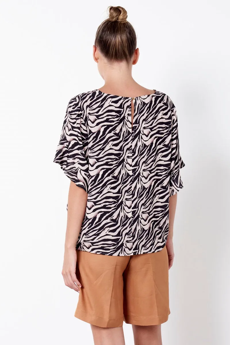 Fate   Becker - Lost Souls Top - Zebra
