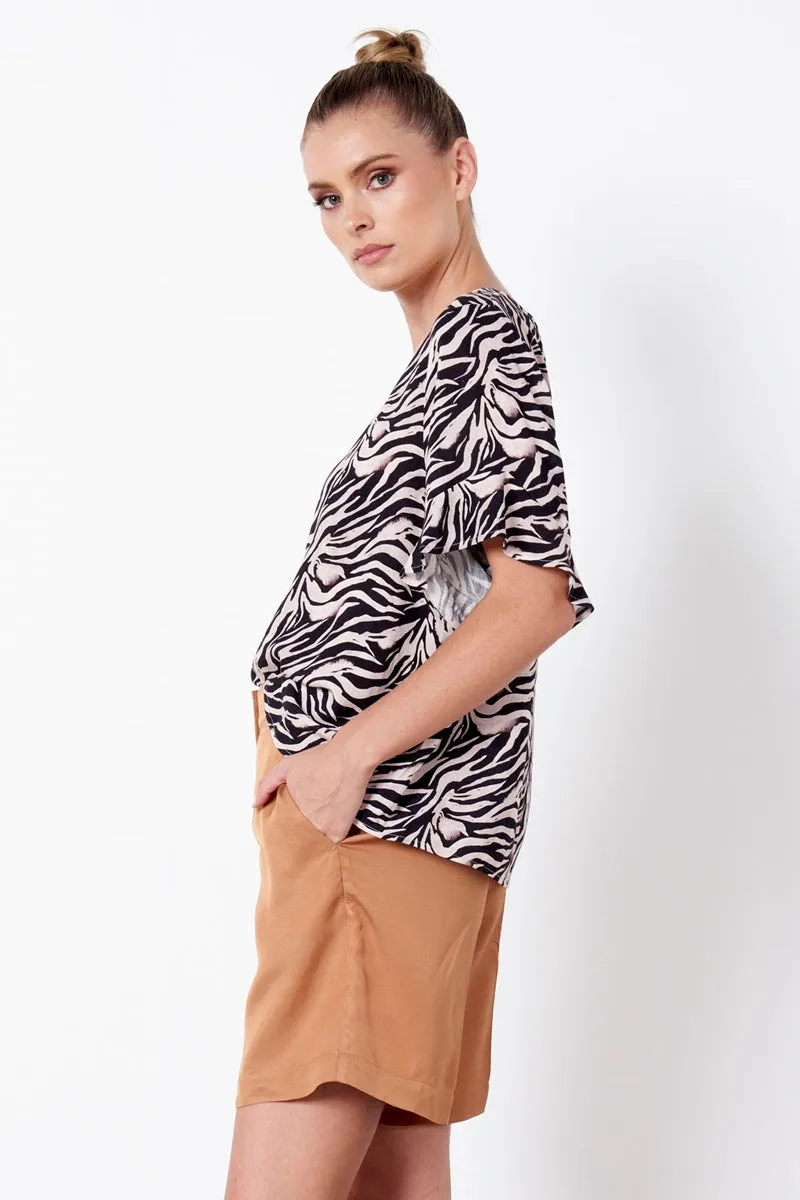 Fate   Becker - Lost Souls Top - Zebra