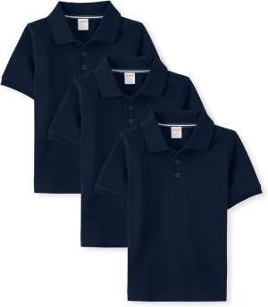 Gymboree Boys' and Toddler Short Sleeve Polo Shirt Multipack