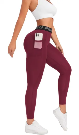 High Waisted Leggings for Women,Gym Sport Fitness Joggers Pants Tummy Control for Workout, Yoga, Running