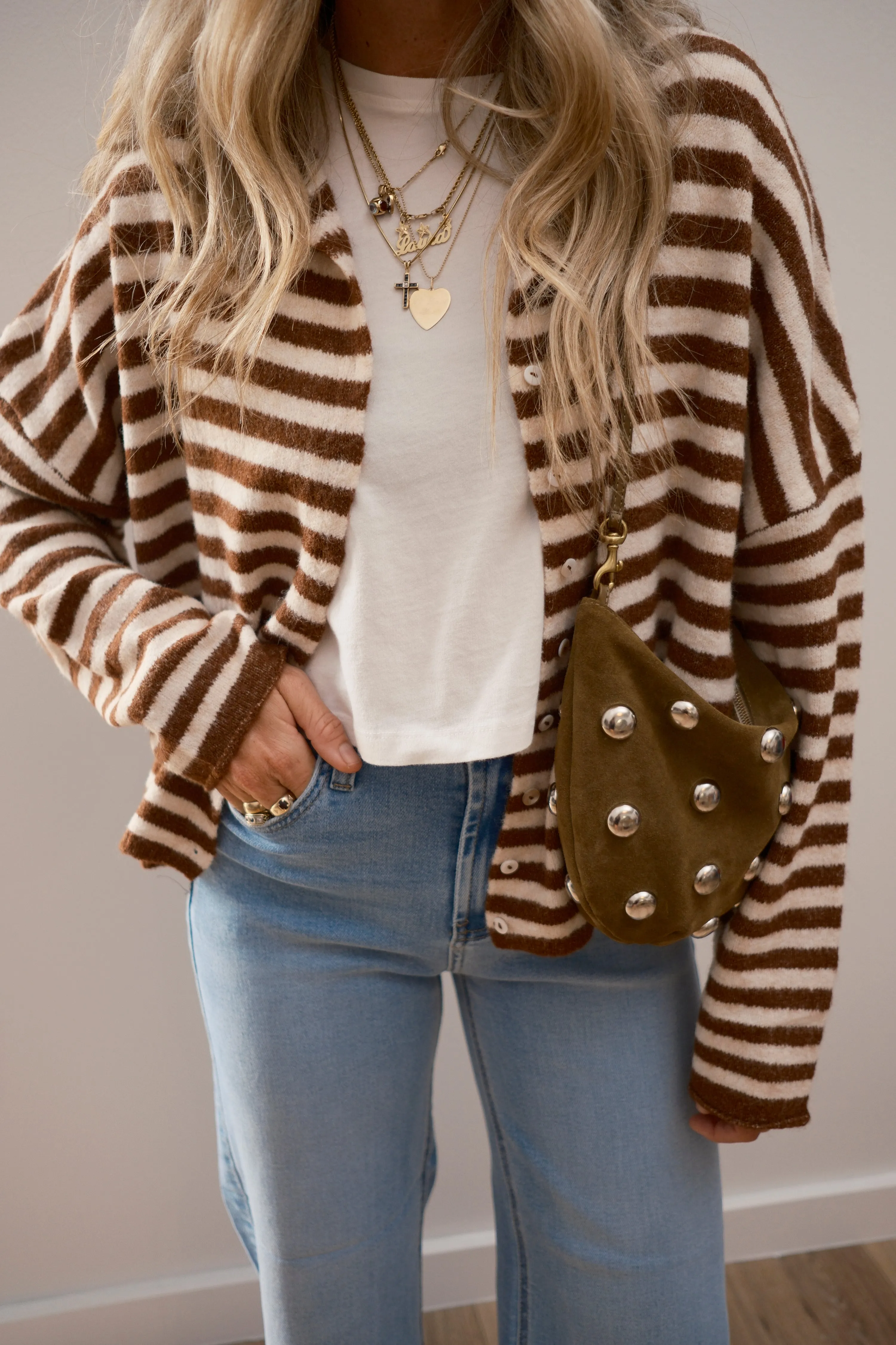 Leighton Striped Cardigan