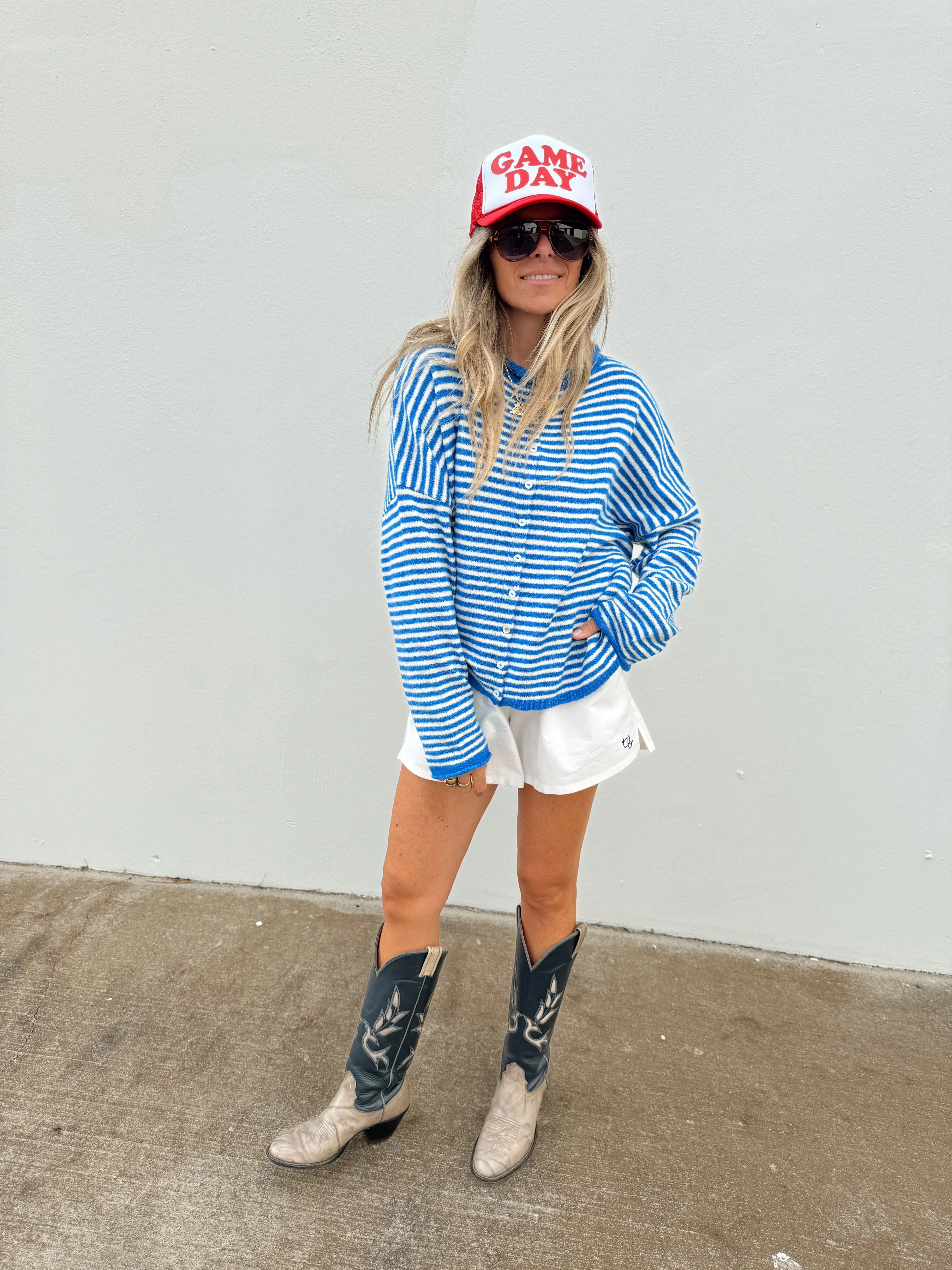 Leighton Striped Cardigan