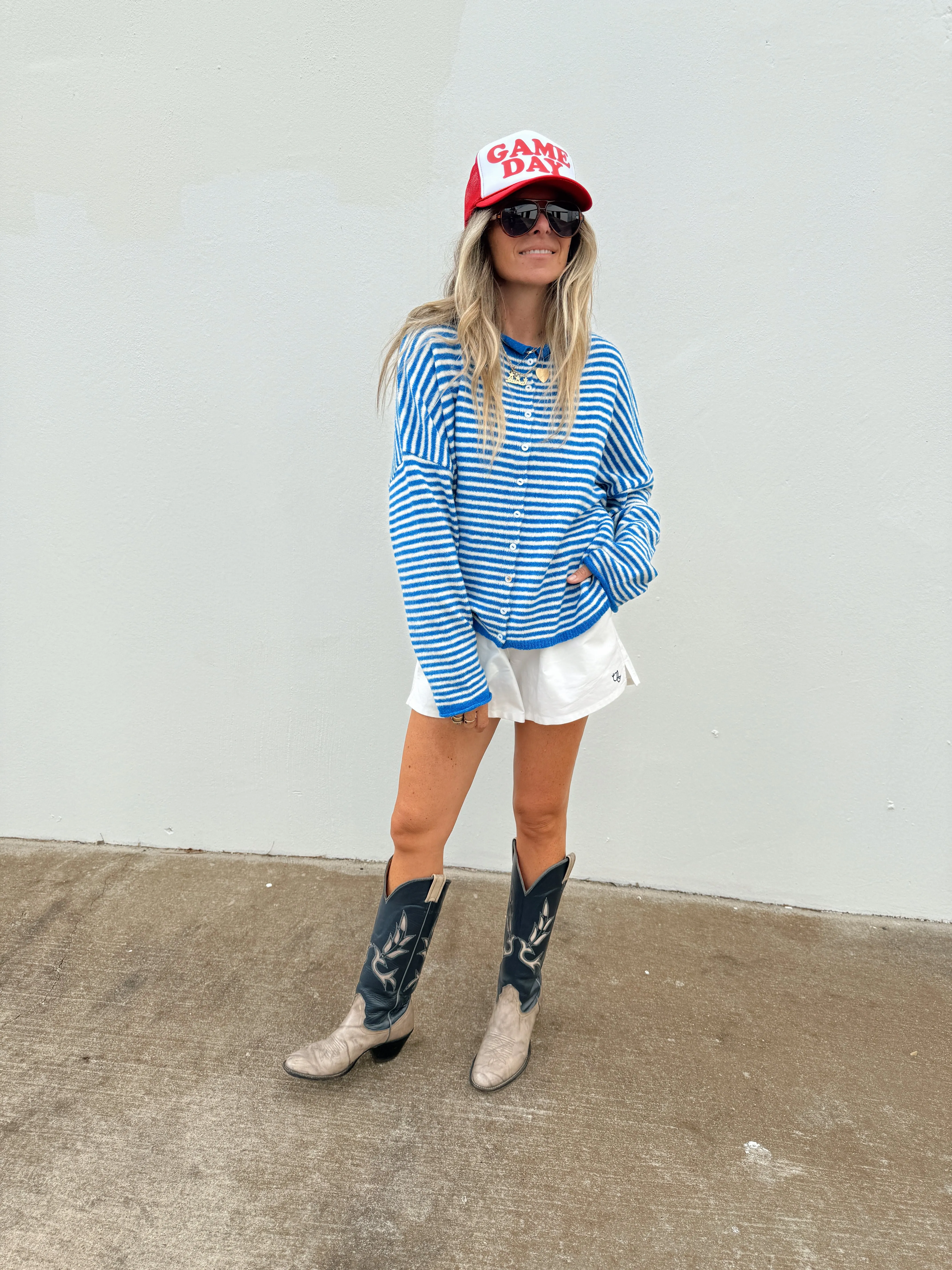 Leighton Striped Cardigan