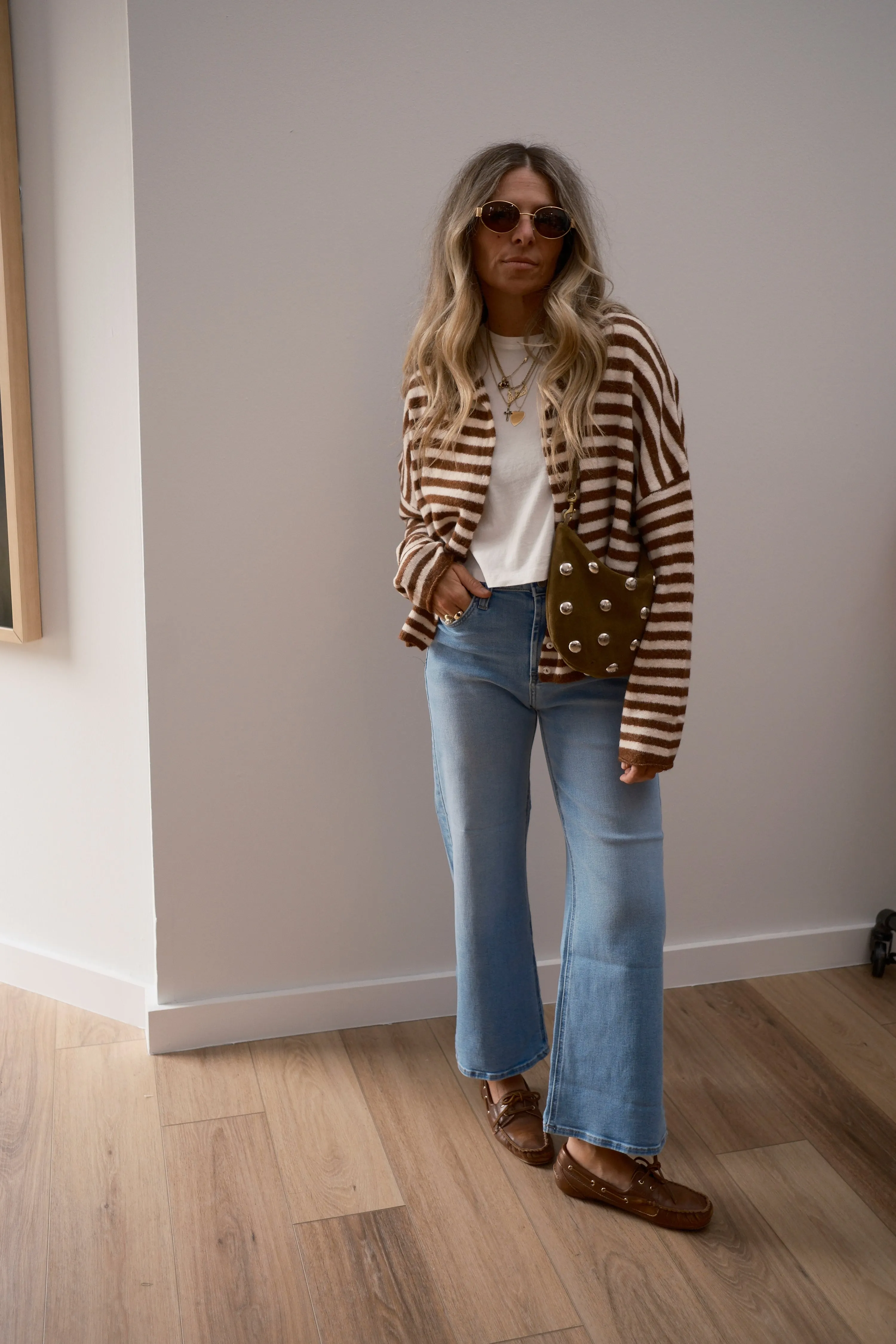 Leighton Striped Cardigan