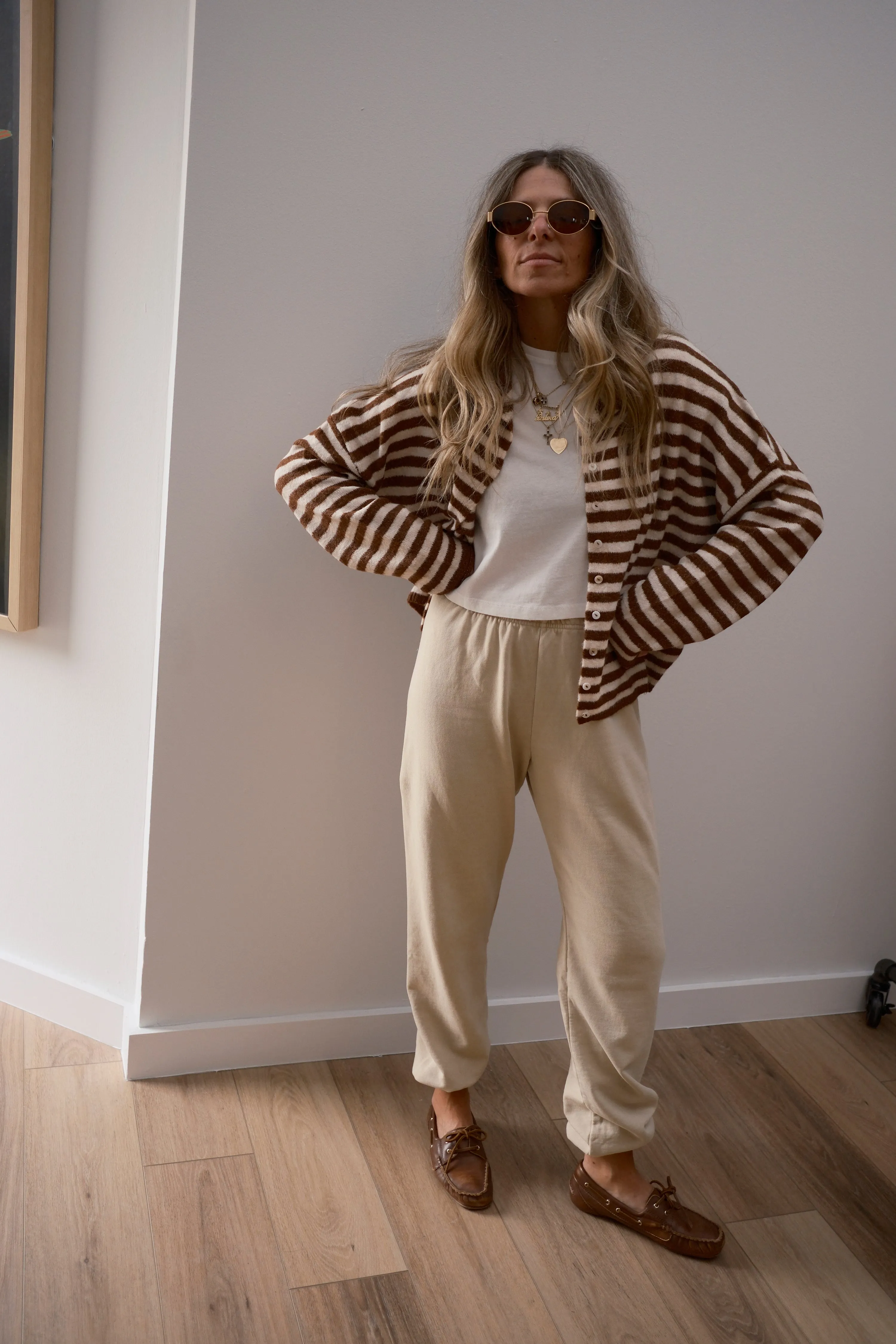 Leighton Striped Cardigan