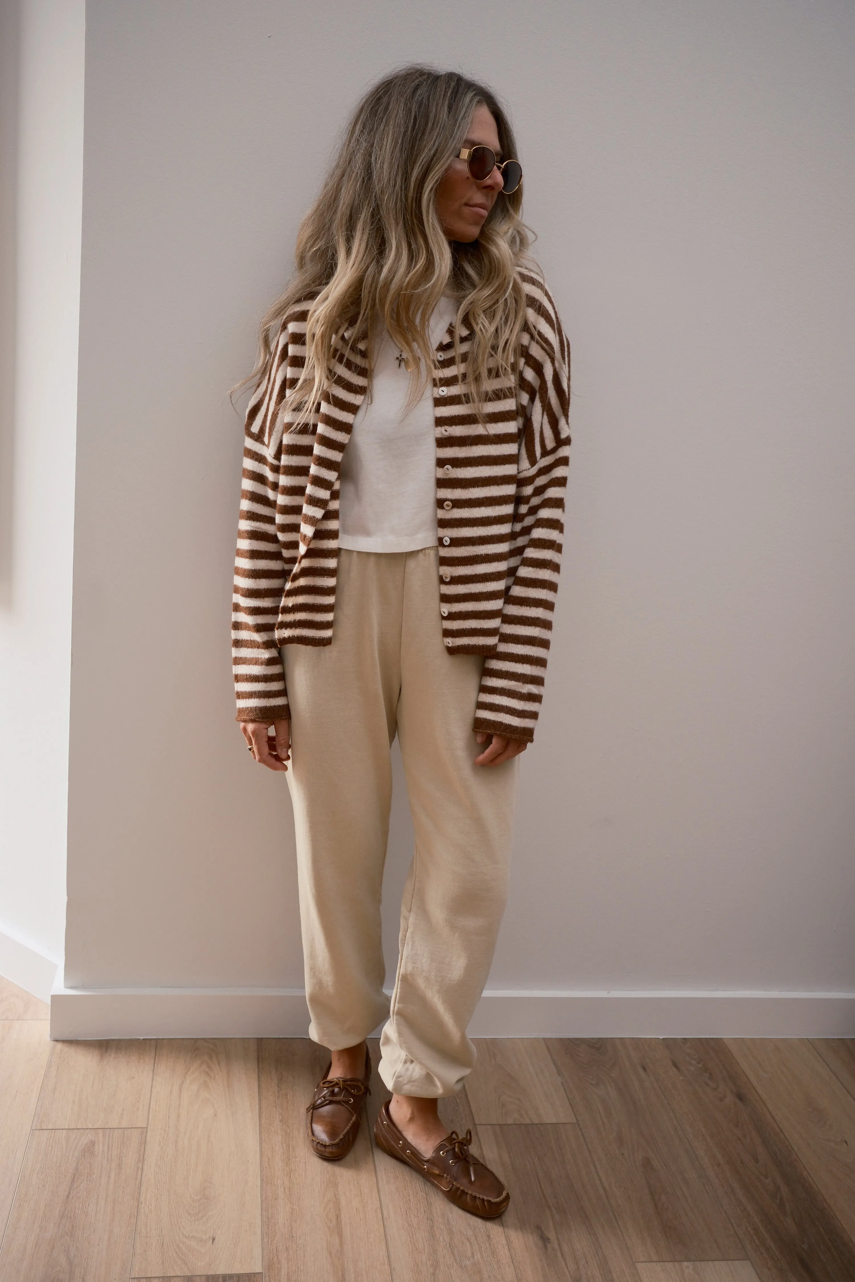 Leighton Striped Cardigan