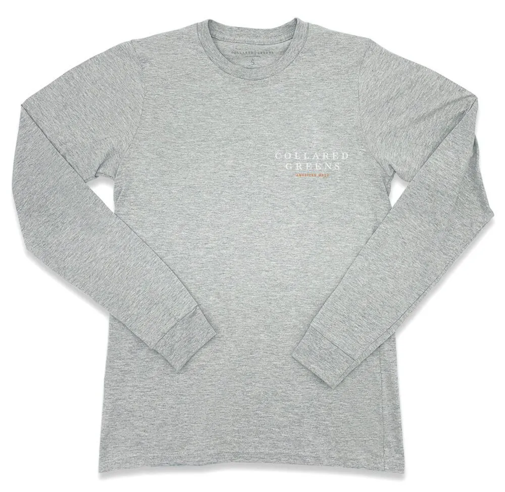 Lowcountry Boil: Long Sleeve T-Shirt - Gray