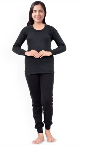Macho Sporto Ultima Black Girl Kid's Round Neck Full sleeve