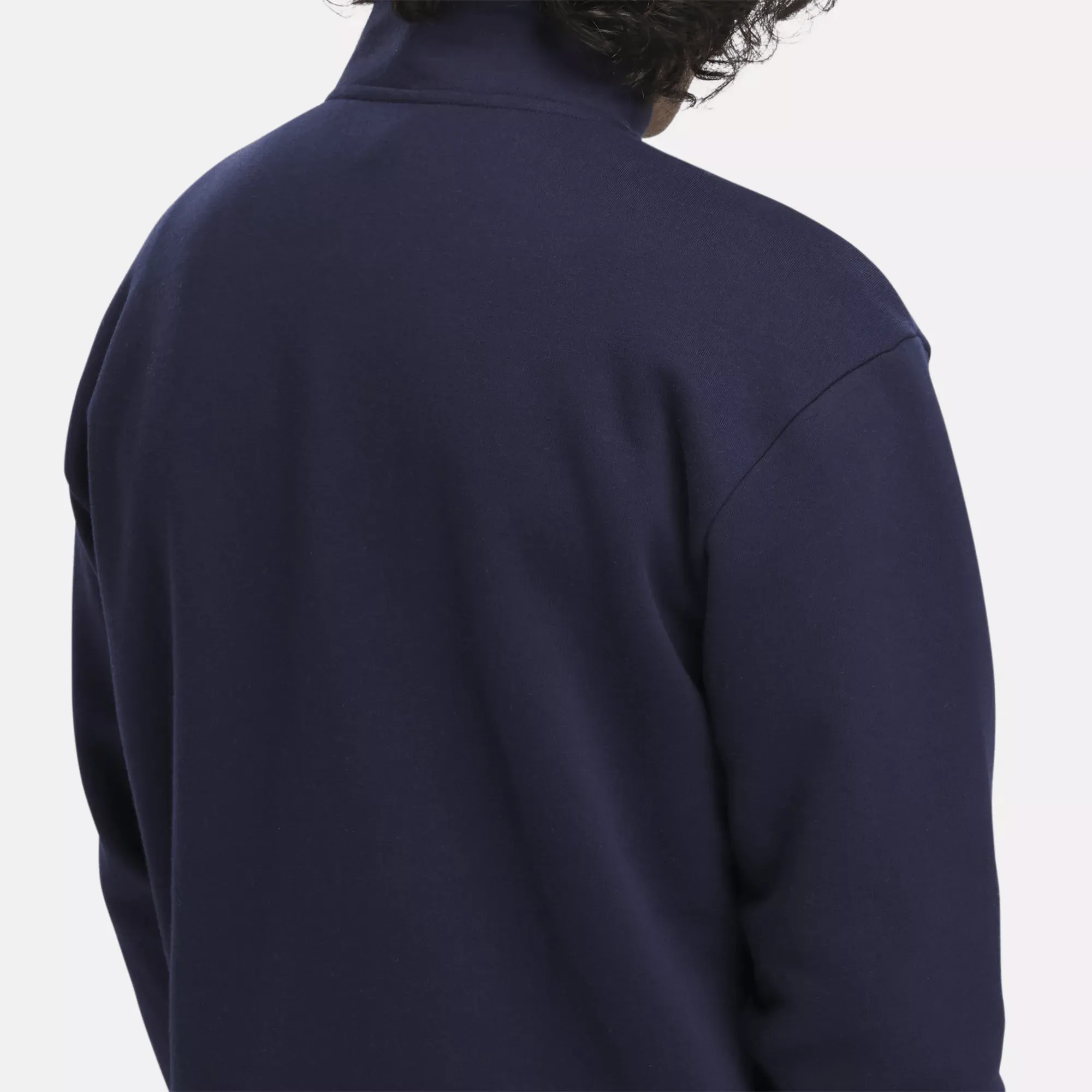 Men's Reebok Identity Left Chest Quarter-Zip Sweatshirt