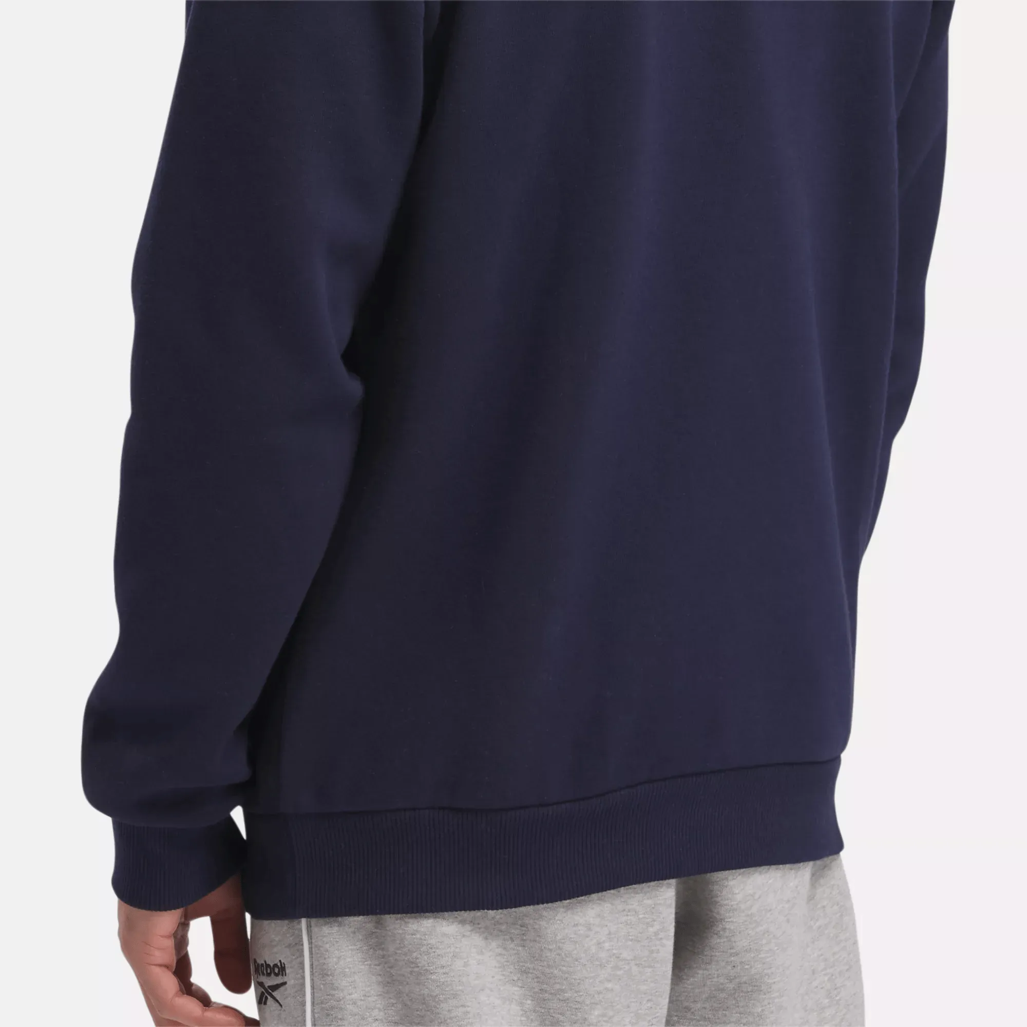 Men's Reebok Identity Left Chest Quarter-Zip Sweatshirt