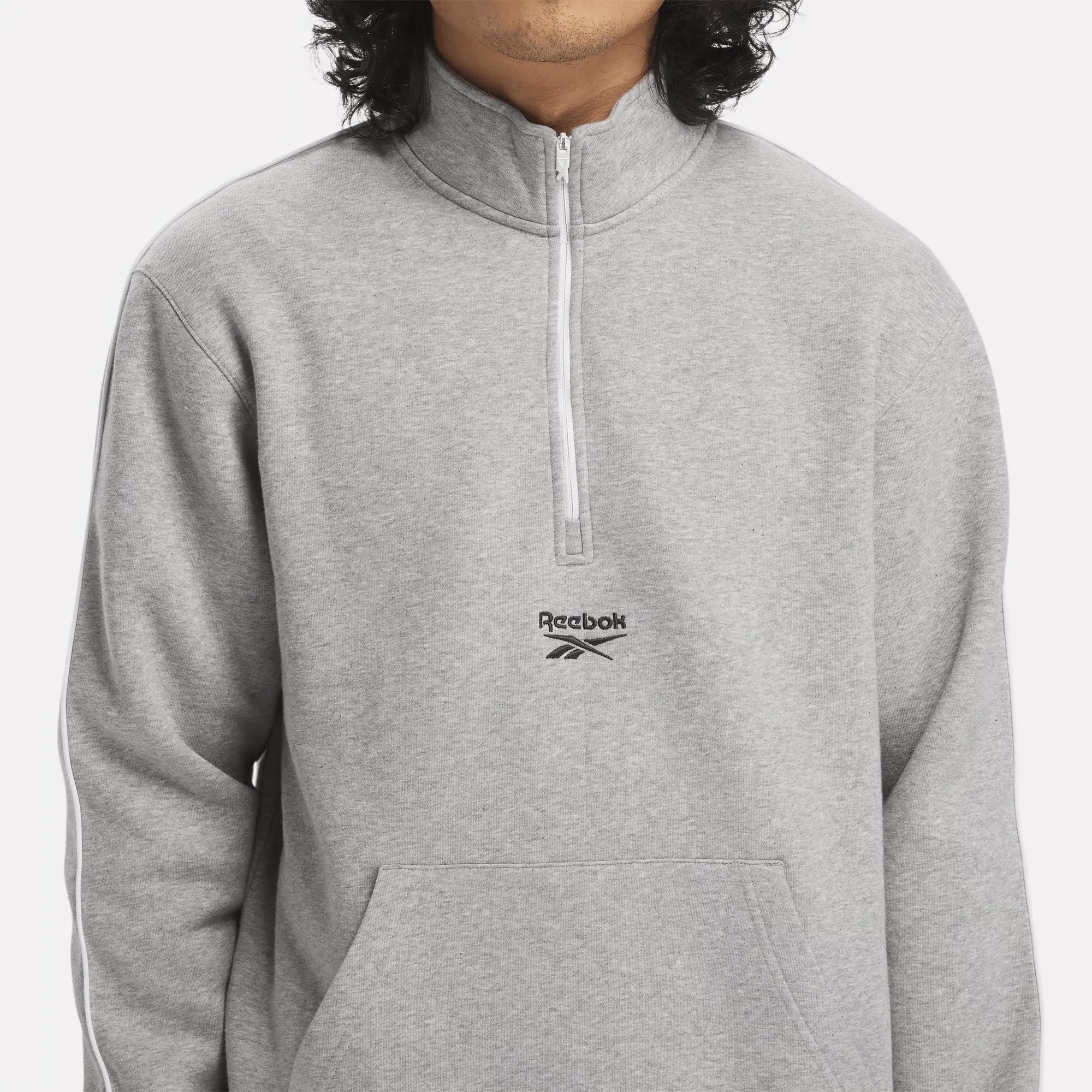 Men's Reebok Identity Vintage Sport Quarter-Zip Sweatshirt
