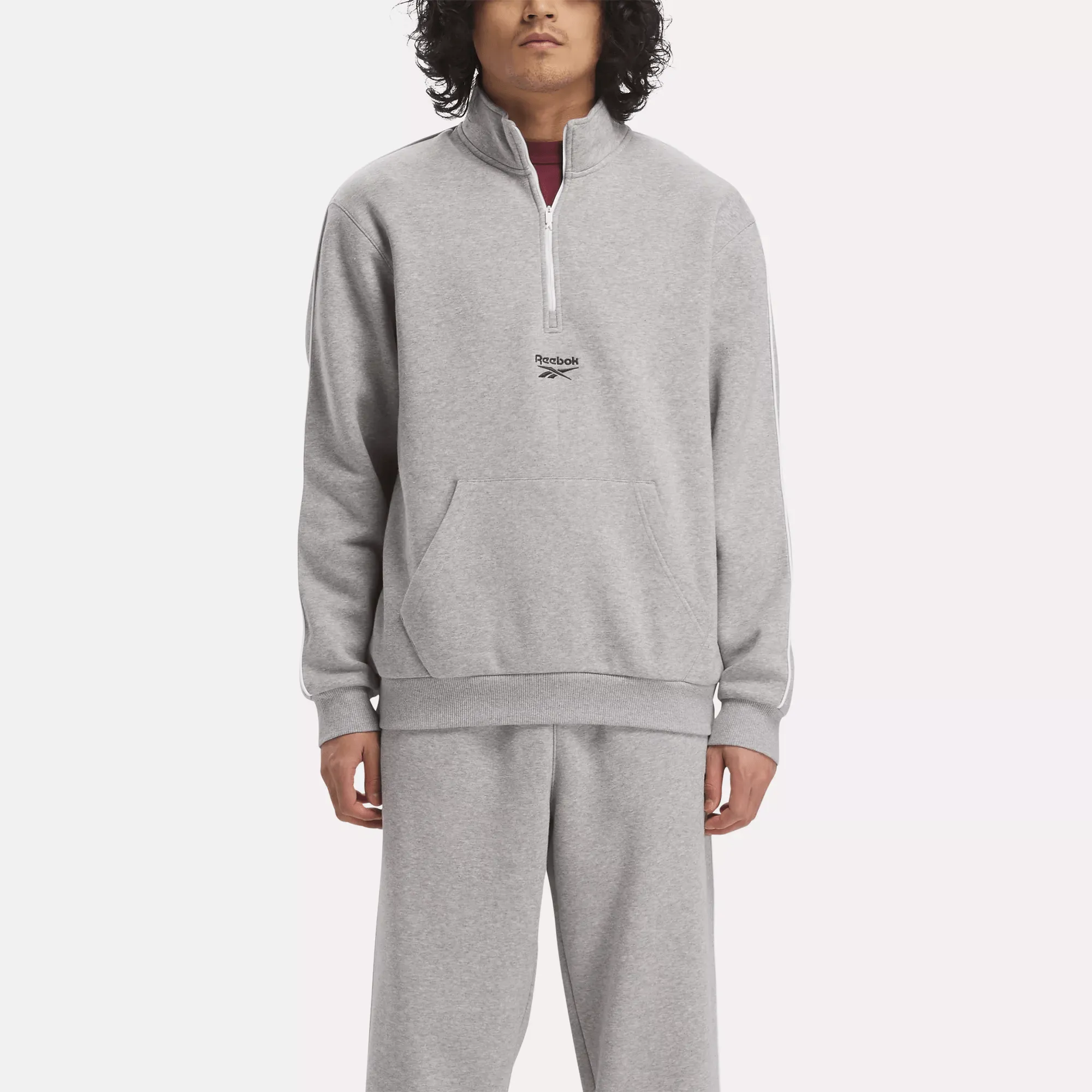 Men's Reebok Identity Vintage Sport Quarter-Zip Sweatshirt