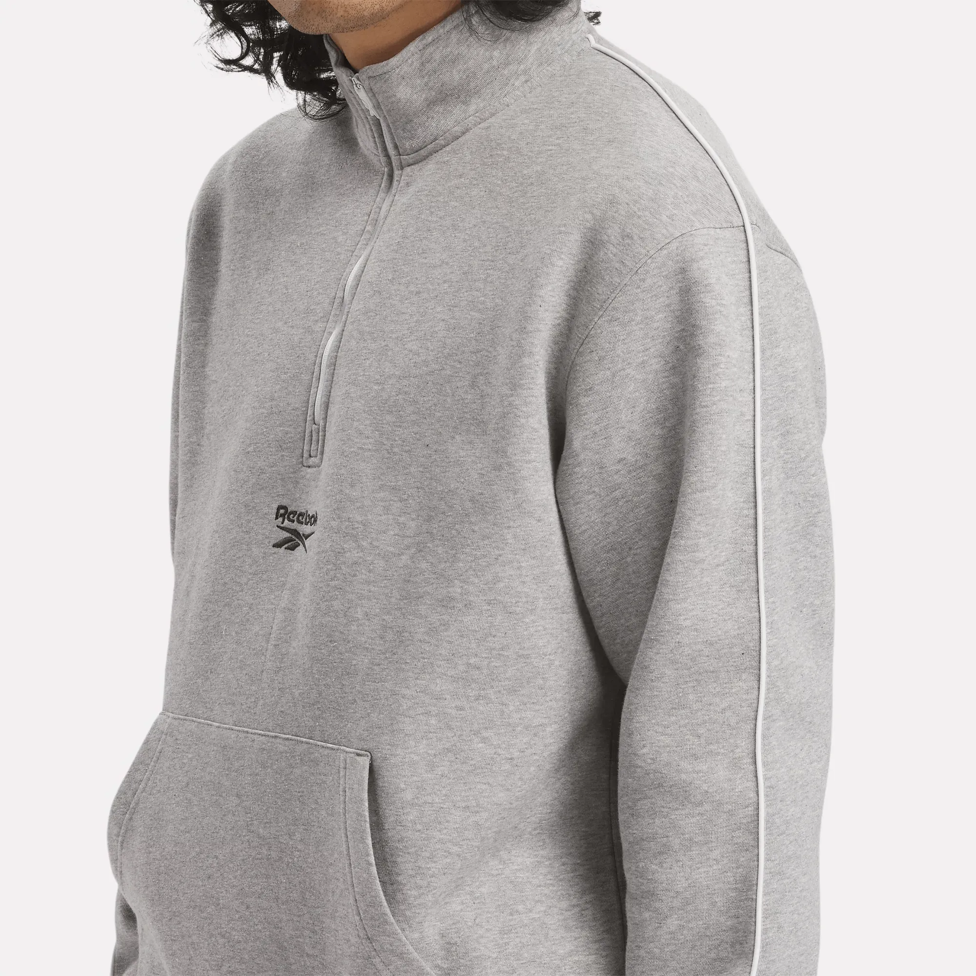 Men's Reebok Identity Vintage Sport Quarter-Zip Sweatshirt