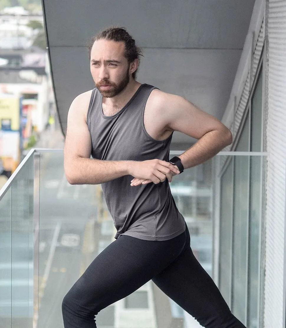 Men's Silkspun Sleeveless Crew