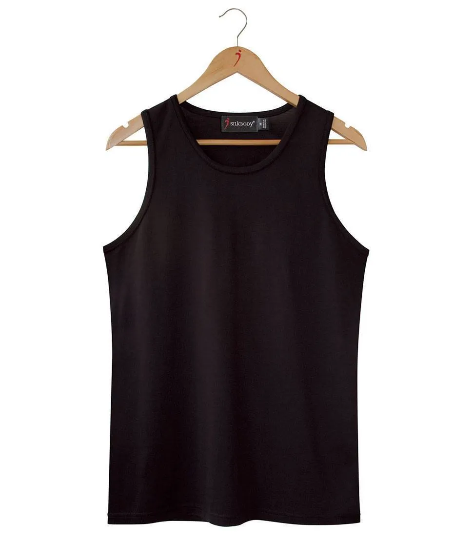 Men's Silkspun Sleeveless Crew