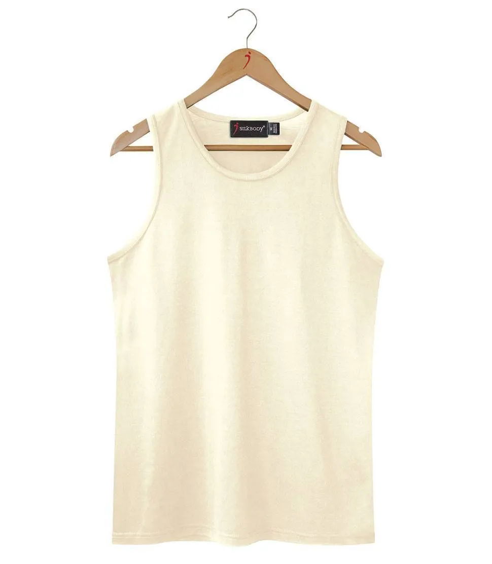 Men's Silkspun Sleeveless Crew