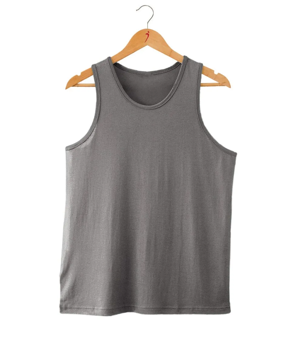 Men's Silkspun Sleeveless Crew