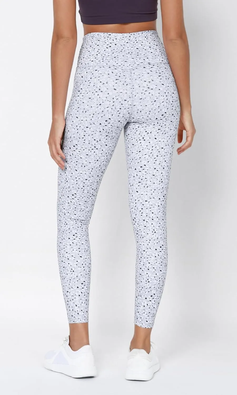 ODODOS Women's Gathered Cross Waist Yoga Leggings with Pockets, 25" / 28" Crossover Workout Yoga Pants