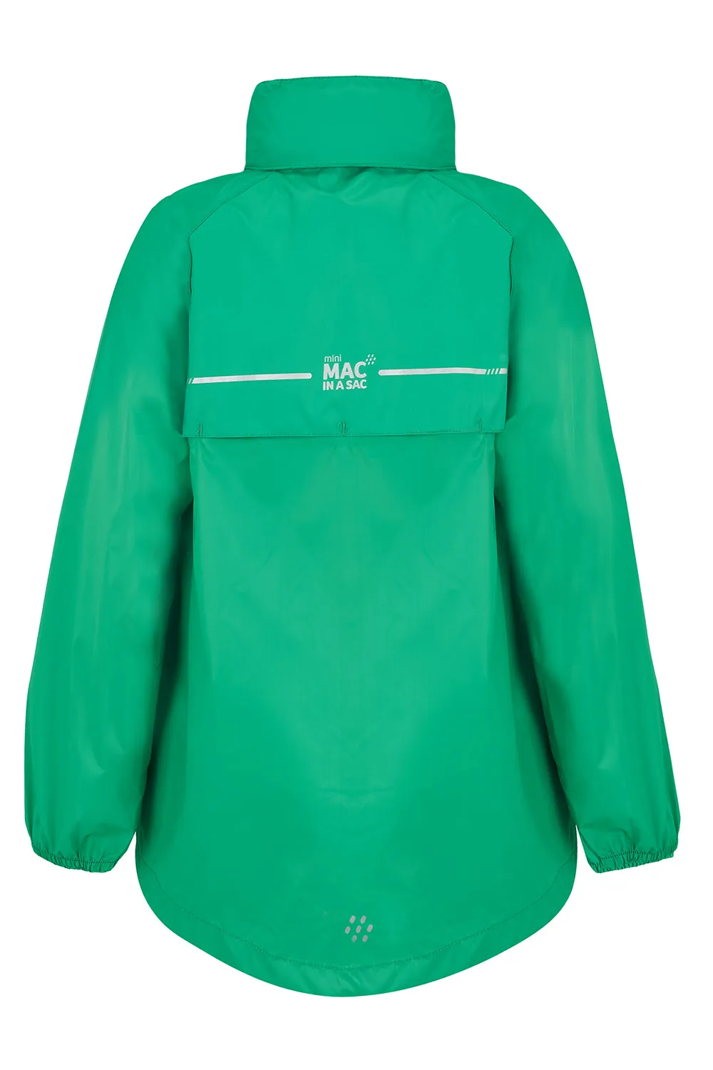 Origin Mini Packable Waterproof Kids Jacket - Pea Green