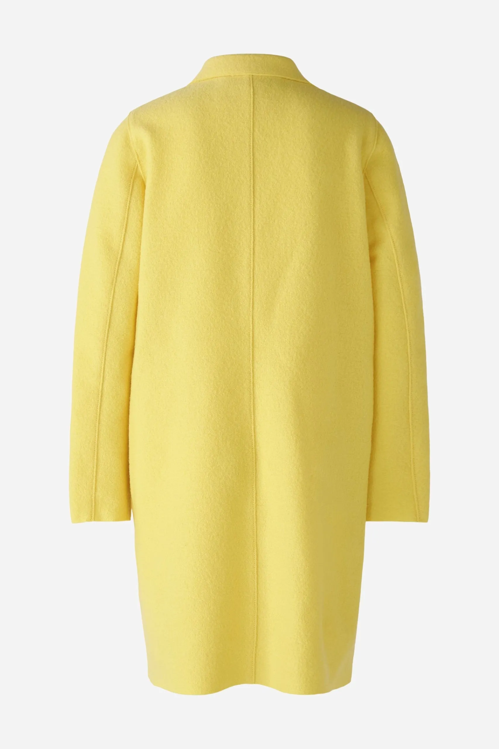 Oui Mayson Wool Coat Yellow