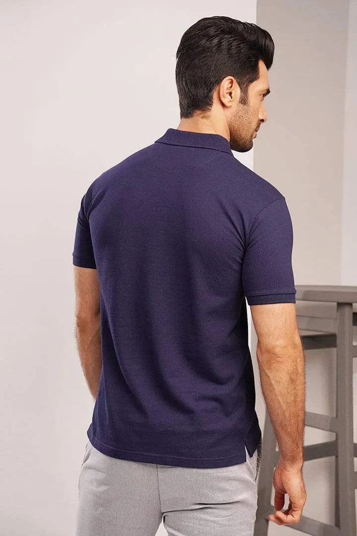 Polo Shirt - Navy Blue