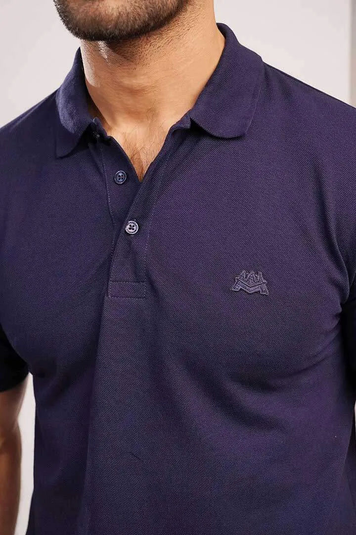 Polo Shirt - Navy Blue