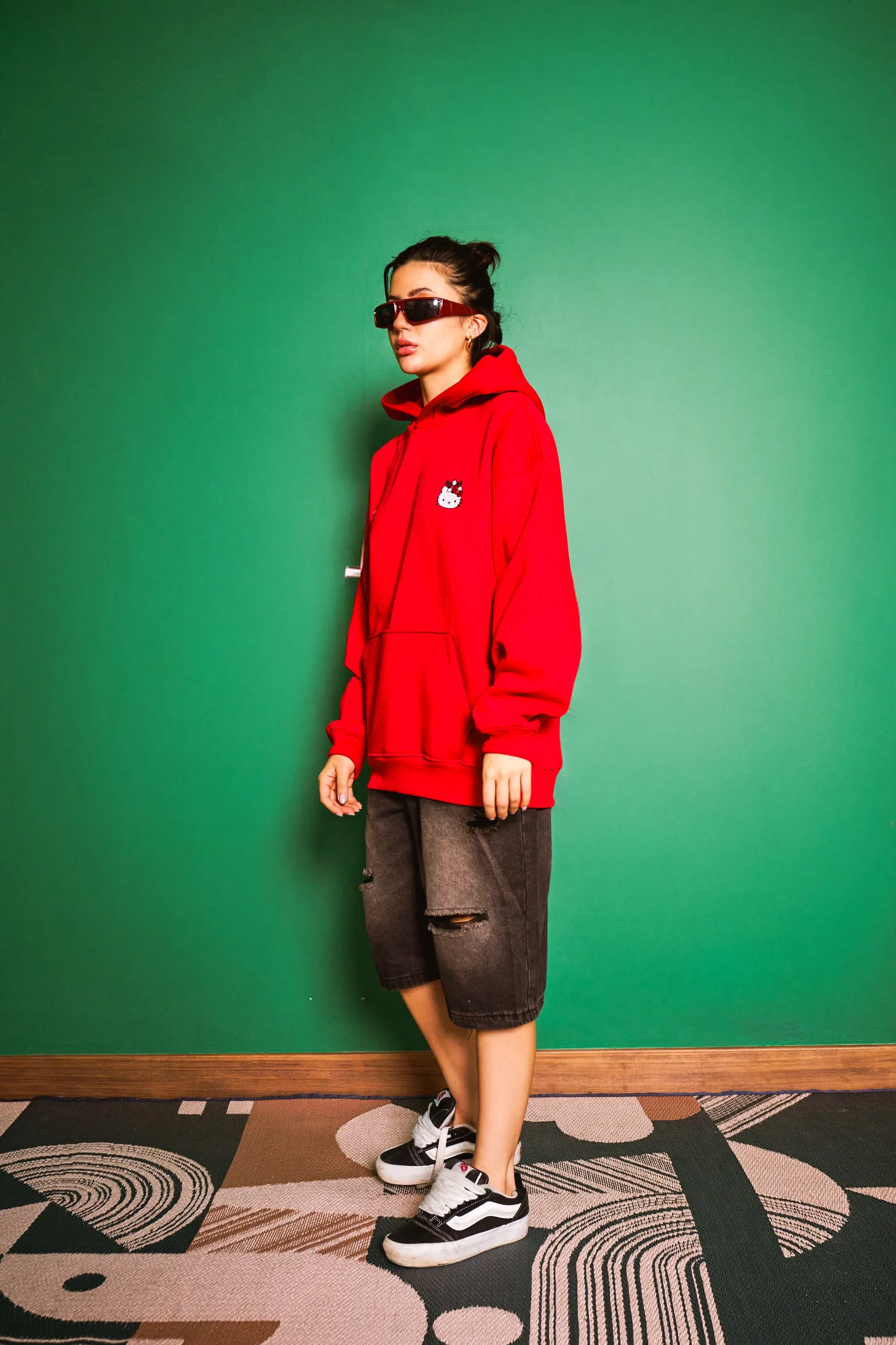 Red Hello Kitty & Friends Hoodie