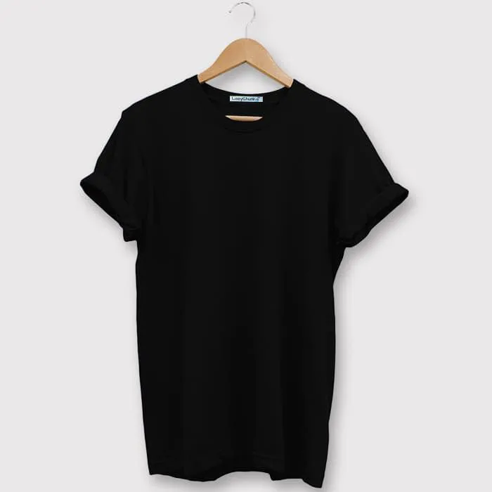 Round Neck Combo "White, Yellow & Black" Half sleeves t shirt . (Pack Of 3) by Lazychunks