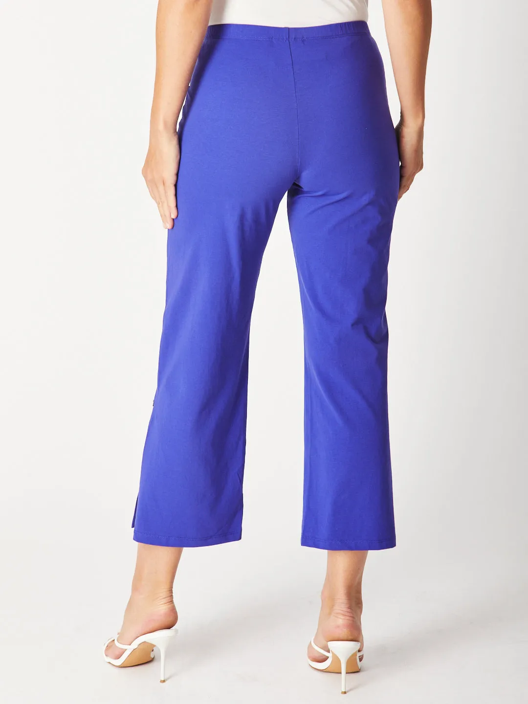 Split Leg Must H Pant - 29264 Purple