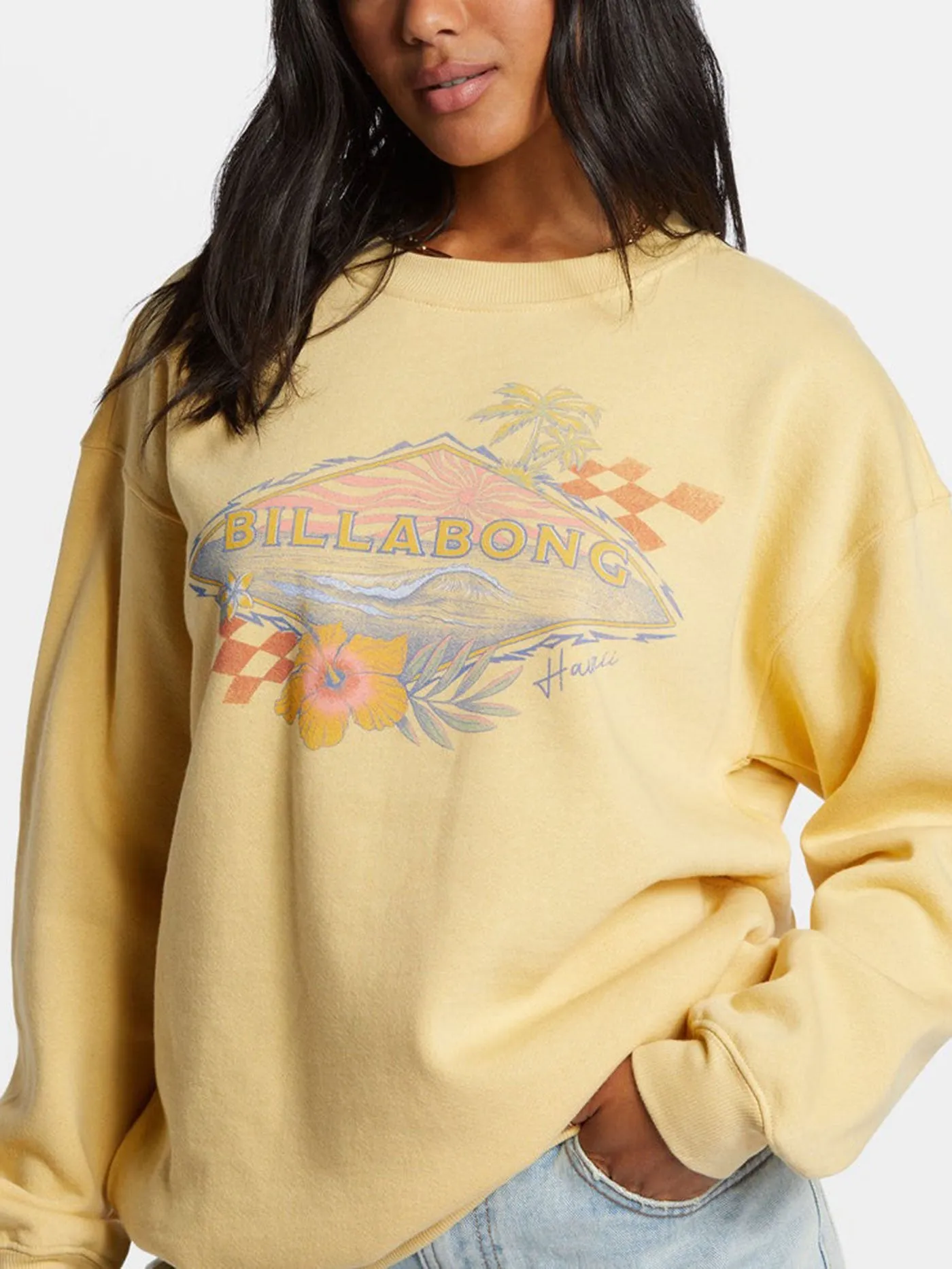 Surfing Together Crewneck Sweatshirt