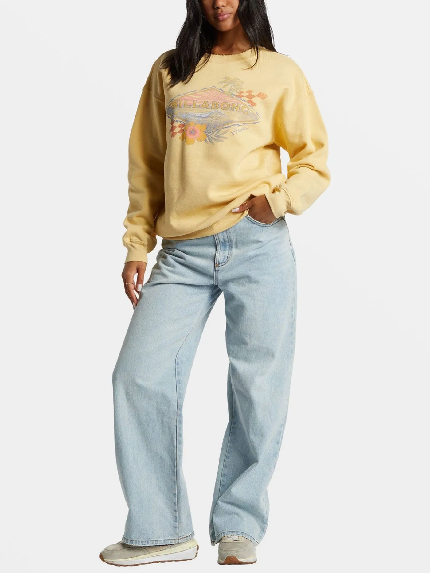 Surfing Together Crewneck Sweatshirt