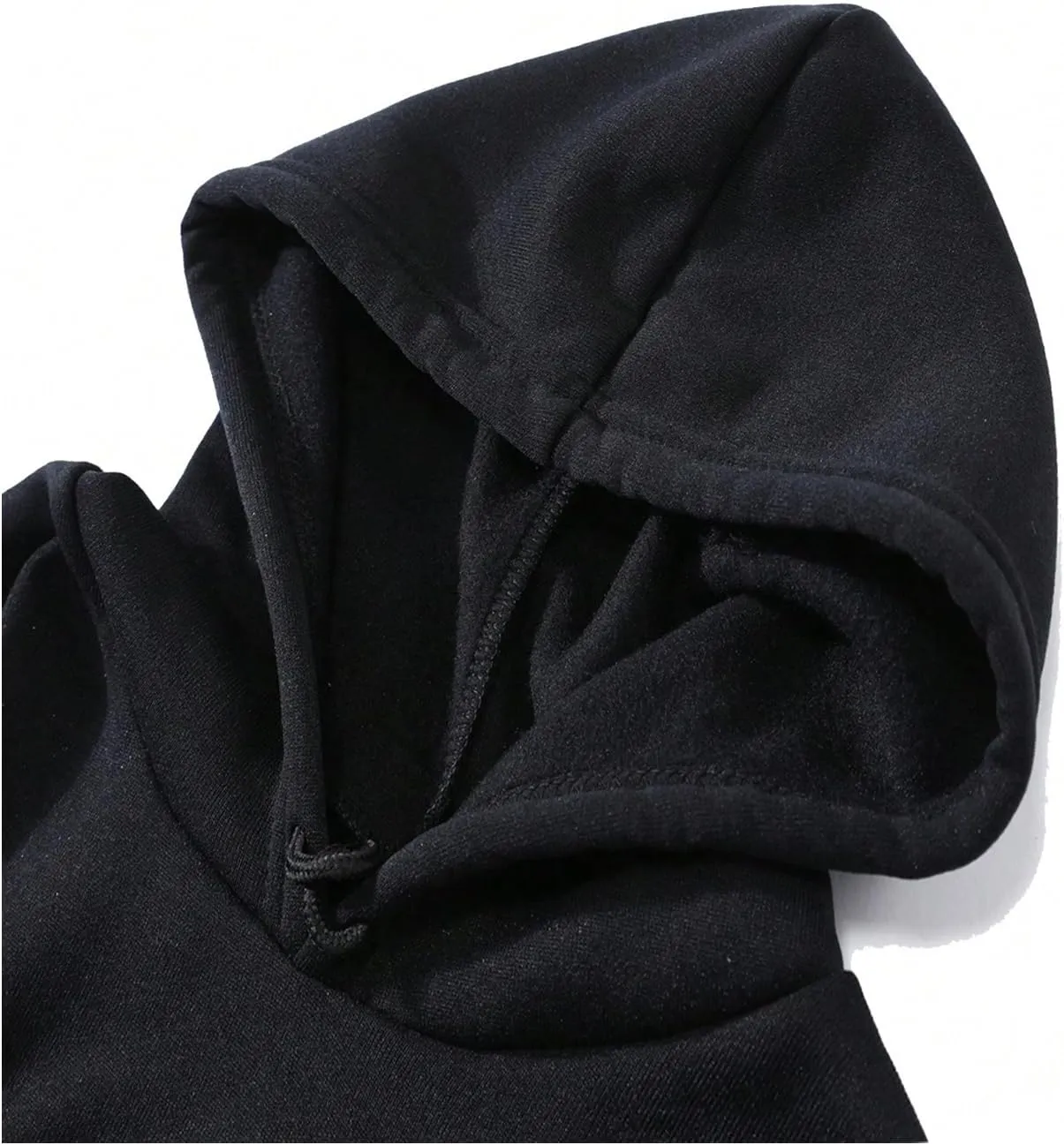 SweatyRocks Women's Letter Graphic Hoodies Long Sleeve Oversized Pullover Sweatshirt with Pocket