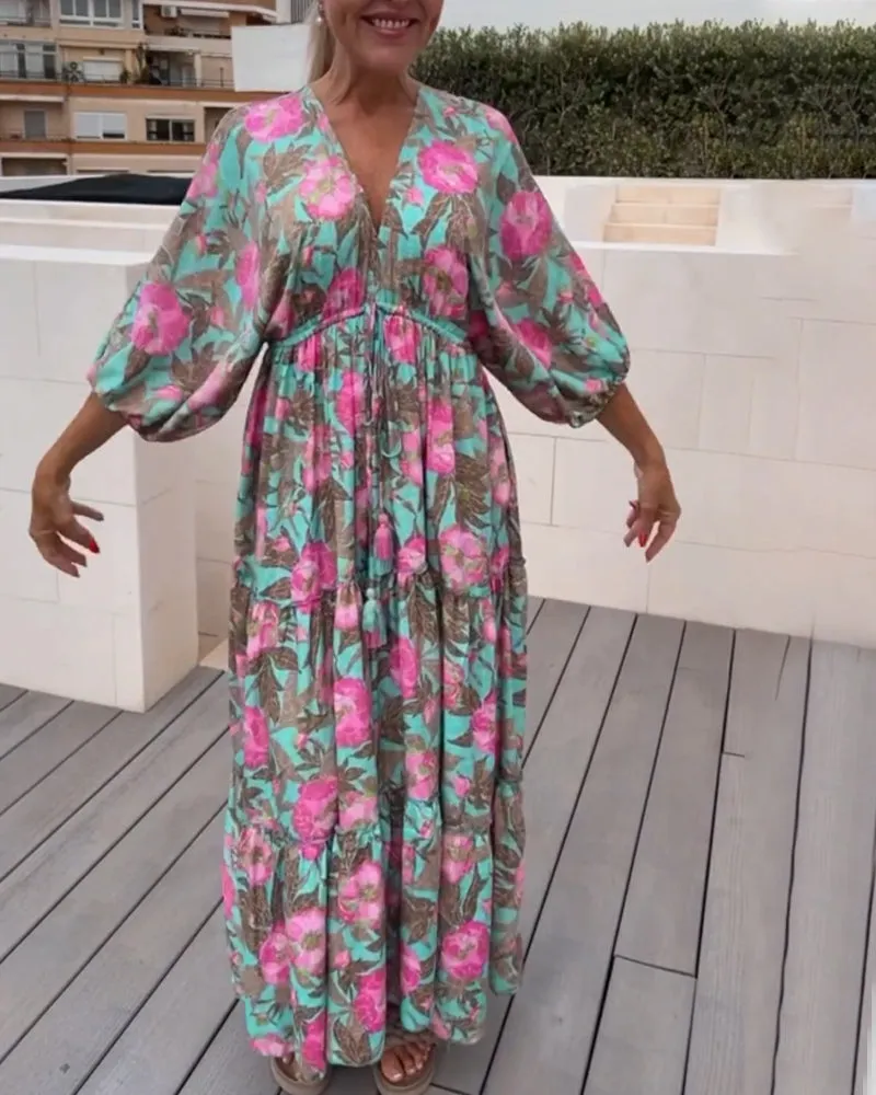 TastyHottie - Comfy floral print dress