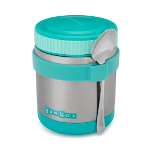 Thermal Food Jar For Hot Lunch - Yumbox Zuppa with Spoon - Caicos Aqua