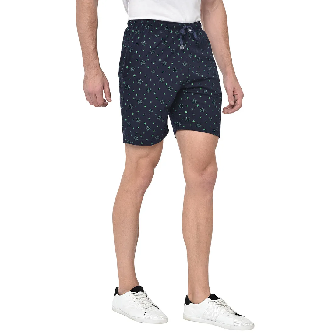 Vimal Jonney Dark Blue Shorts For Men's