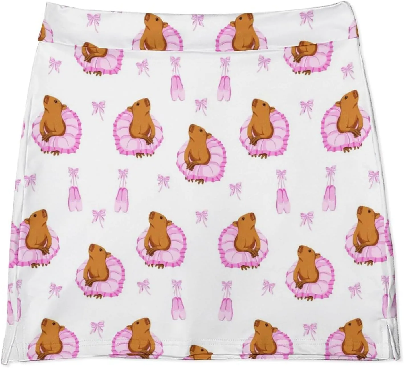 Women's Tennis Skirt Anti-Peek Workout Skorts with Built-in Shorts Pocket for Gym Golf Running